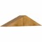 Ekena Millwork Portland Rough Sawn Timber Gable Bracket, Western Red Cedar, 36"W x 7"H x 4"D x 6"F, 5/12 Pitch GBW036X07X0406POR00RWR - alternate 4